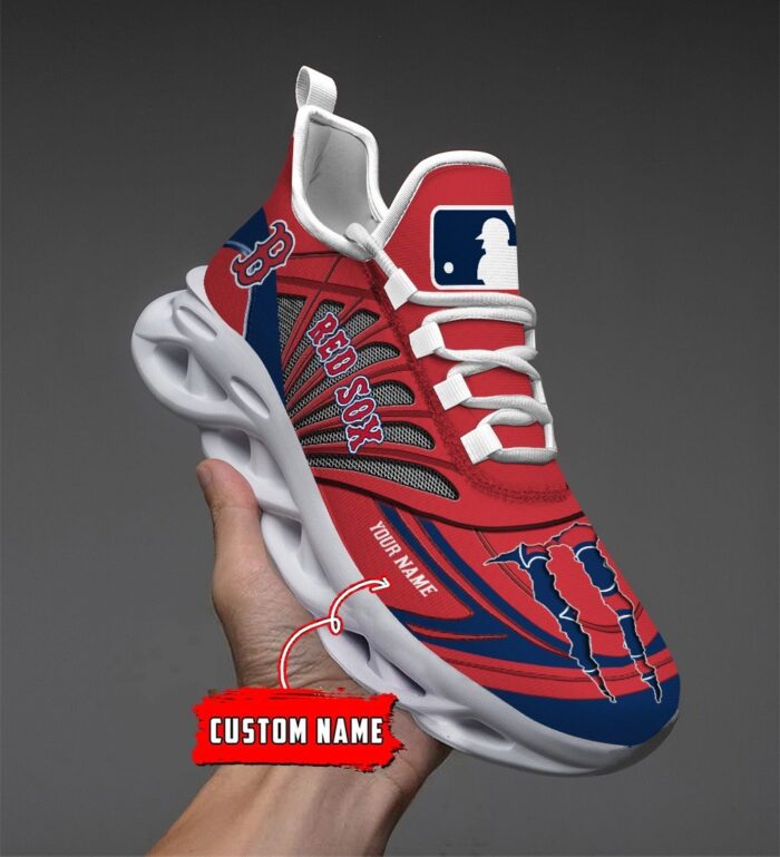 USA MLB Boston Red Sox Max Soul Sneaker Custom Name 88K2023