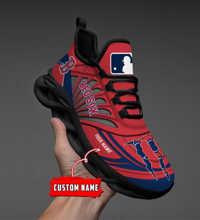 USA MLB Boston Red Sox Max Soul Sneaker Custom Name 88K2023