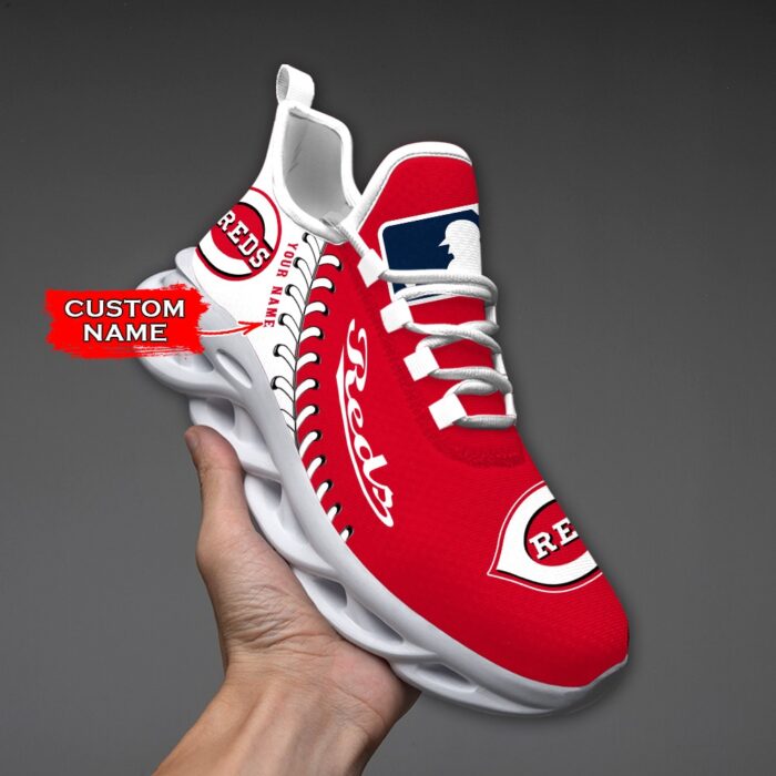 USA MLB Cincinnati Reds Max Soul Sneaker Custom Name Ver 1