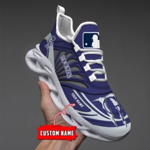 USA MLB Colorado Rockies Max Soul Sneaker Custom Name 88K2023