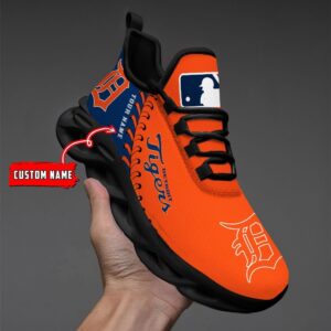 USA MLB Detroit Tigers Max Soul Sneaker Custom Name 87K2023