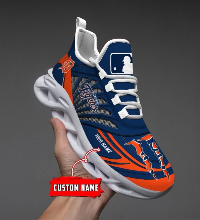 USA MLB Detroit Tigers Max Soul Sneaker Custom Name 88K2023