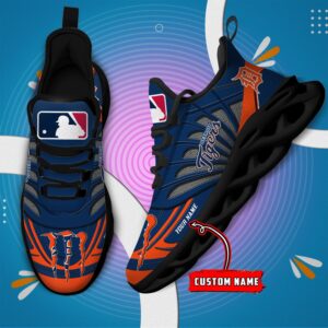 USA MLB Detroit Tigers Max Soul Sneaker Custom Name 88K2023