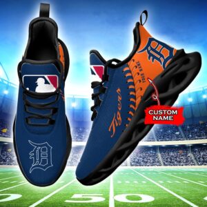 USA MLB Detroit Tigers Max Soul Sneaker Custom Name Ver 1