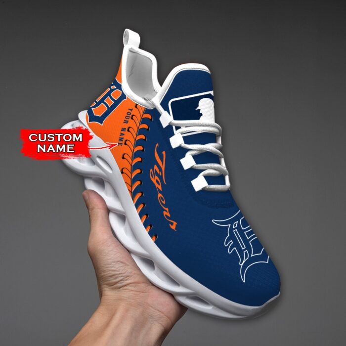 USA MLB Detroit Tigers Max Soul Sneaker Custom Name Ver 1