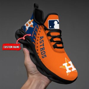 USA MLB Houston Astros Max Soul Sneaker Custom Name 87K2023