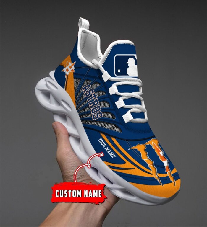 USA MLB Houston Astros Max Soul Sneaker Custom Name 88K2023