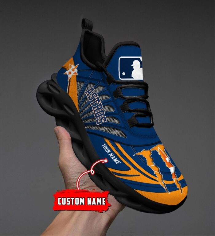 USA MLB Houston Astros Max Soul Sneaker Custom Name 88K2023