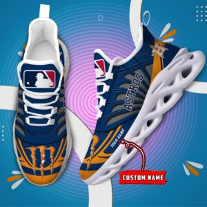 USA MLB Houston Astros Max Soul Sneaker Custom Name 88K2023