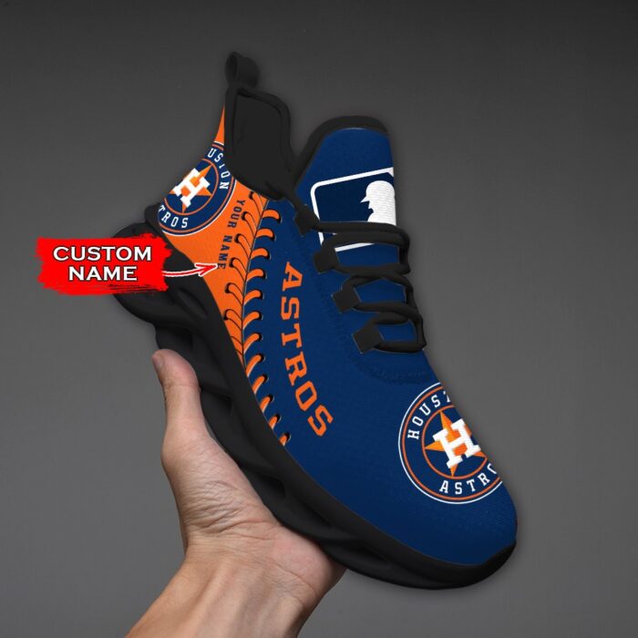 USA MLB Houston Astros Max Soul Sneaker Custom Name Ver 1