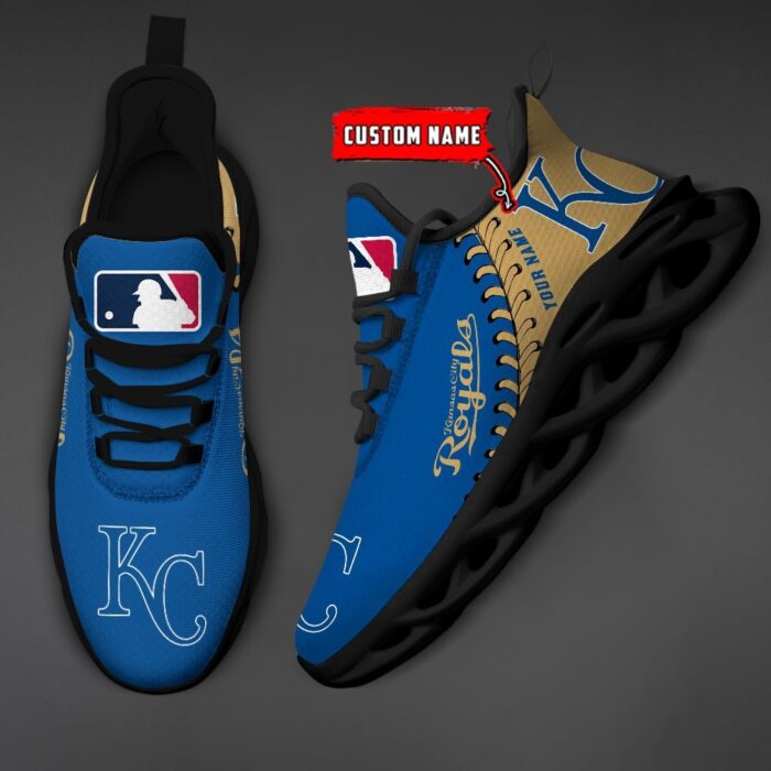 USA MLB Kansas City Royals Max Soul Sneaker Custom Name 87K2023