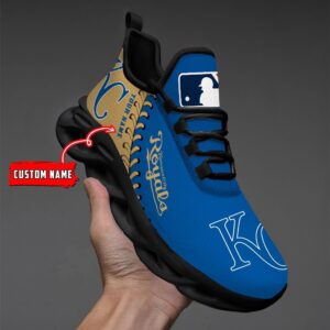 USA MLB Kansas City Royals Max Soul Sneaker Custom Name 87K2023