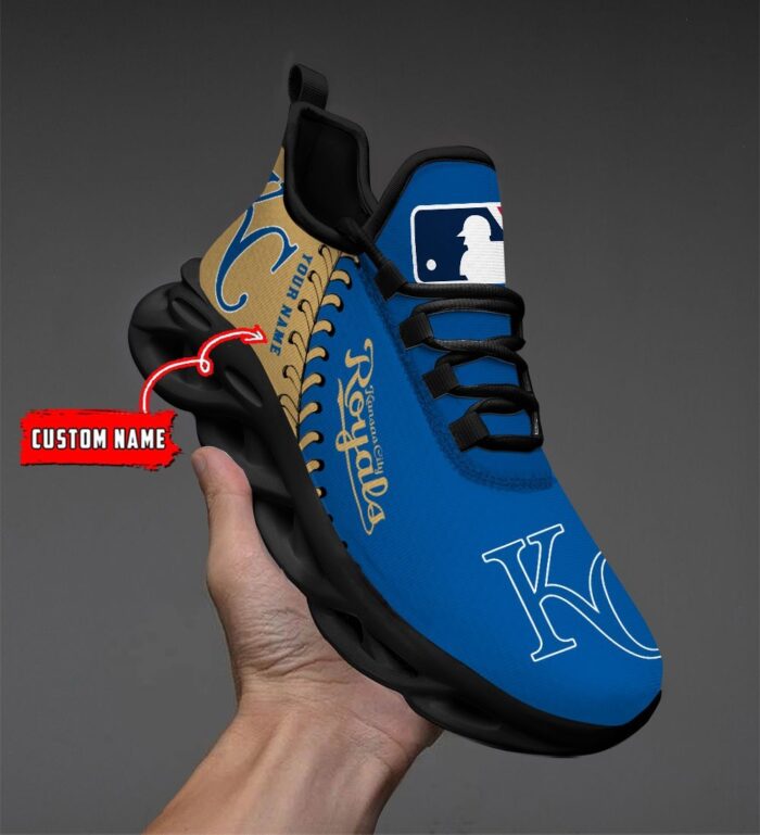 USA MLB Kansas City Royals Max Soul Sneaker Custom Name 87K2023