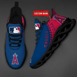 USA MLB Los Angeles Angels Max Soul Sneaker Custom Name 87K2023