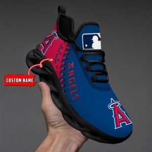 USA MLB Los Angeles Angels Max Soul Sneaker Custom Name 87K2023