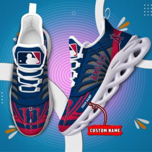 USA MLB Los Angeles Angels Max Soul Sneaker Custom Name 88K2023