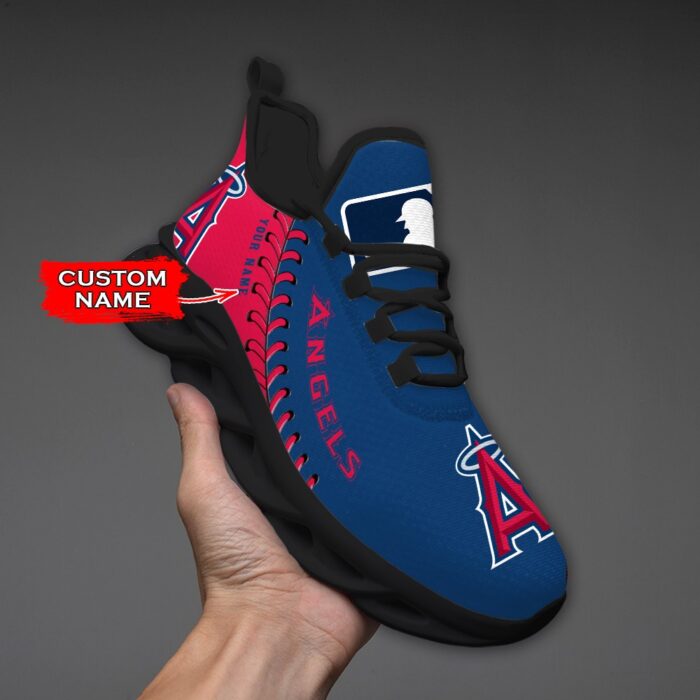 USA MLB Los Angeles Angels Max Soul Sneaker Custom Name Ver 1