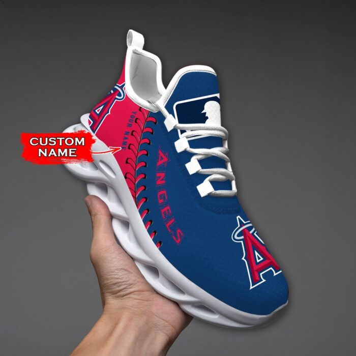 USA MLB Los Angeles Angels Max Soul Sneaker Custom Name Ver 1