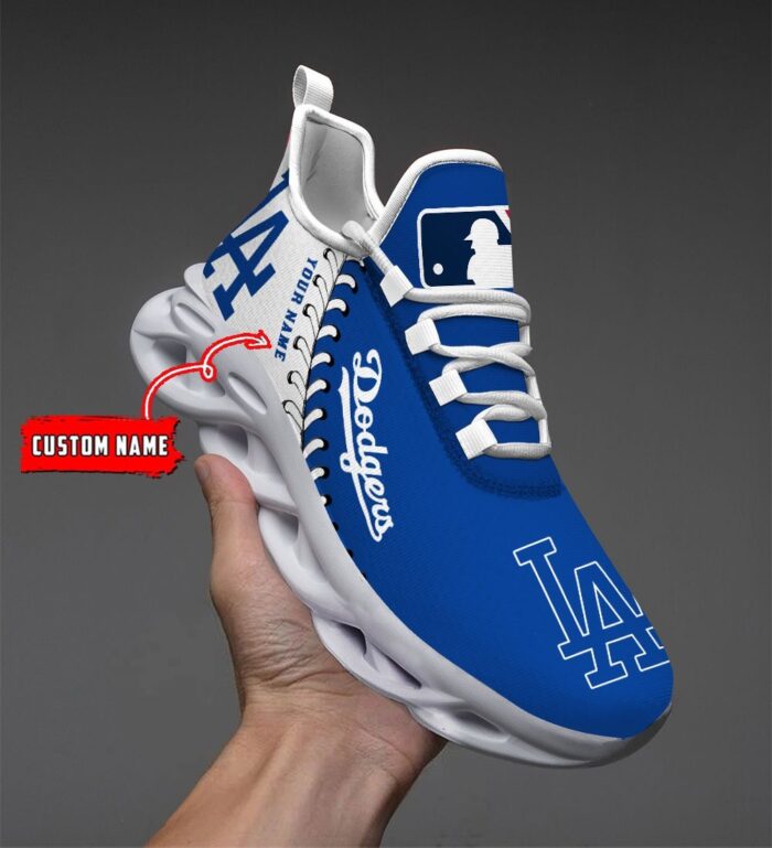 USA MLB Los Angeles Dodgers Max Soul Sneaker Custom Name 87K2023