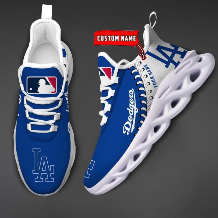 USA MLB Los Angeles Dodgers Max Soul Sneaker Custom Name 87K2023