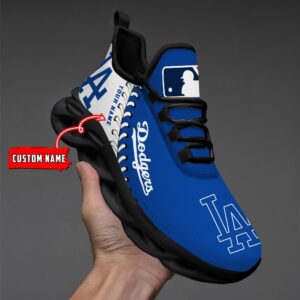 USA MLB Los Angeles Dodgers Max Soul Sneaker Custom Name 87K2023