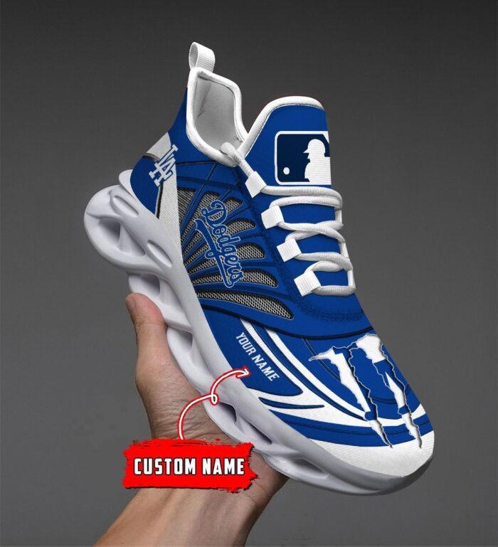 USA MLB Los Angeles Dodgers Max Soul Sneaker Custom Name 88K2023