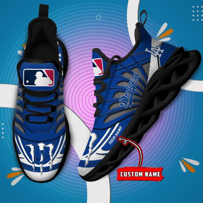 USA MLB Los Angeles Dodgers Max Soul Sneaker Custom Name 88K2023