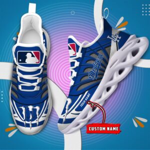 USA MLB Los Angeles Dodgers Max Soul Sneaker Custom Name 88K2023