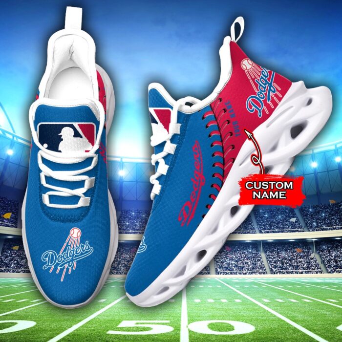 USA MLB Los Angeles Dodgers Max Soul Sneaker Custom Name Ver 1