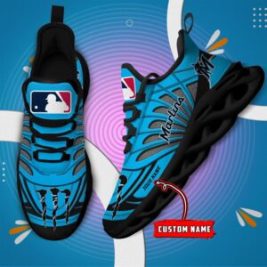 USA MLB Miami Marlins Max Soul Sneaker Custom Name 88K2023