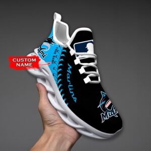 USA MLB Miami Marlins Max Soul Sneaker Custom Name Ver 1