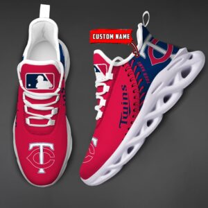 USA MLB Minnesota Twins Max Soul Sneaker Custom Name 87K2023