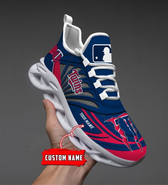 USA MLB Minnesota Twins Max Soul Sneaker Custom Name 88K2023