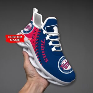 USA MLB Minnesota Twins Max Soul Sneaker Custom Name Ver 1