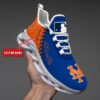 USA MLB New York Mets Max Soul Sneaker Custom Name 87K2023