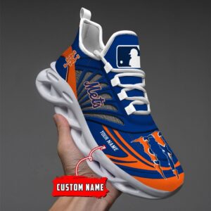 USA MLB New York Mets Max Soul Sneaker Custom Name 88K2023