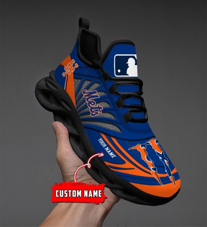 USA MLB New York Mets Max Soul Sneaker Custom Name 88K2023