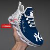 USA MLB New York Yankees Max Soul Sneaker Custom Name 87K2023