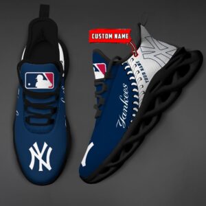 USA MLB New York Yankees Max Soul Sneaker Custom Name 87K2023