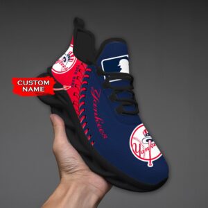 USA MLB New York Yankees Max Soul Sneaker Custom Name Ver 1