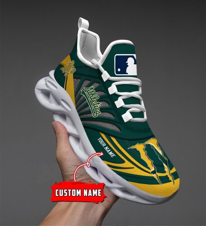 USA MLB Oakland Athletics Max Soul Sneaker Custom Name 88K2023