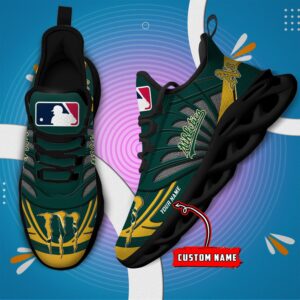 USA MLB Oakland Athletics Max Soul Sneaker Custom Name 88K2023