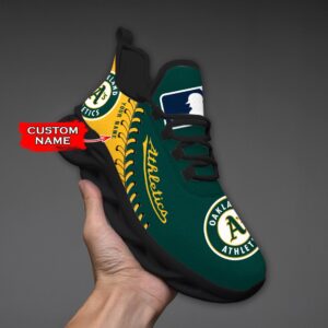 USA MLB Oakland Athletics Max Soul Sneaker Custom Name Ver 1