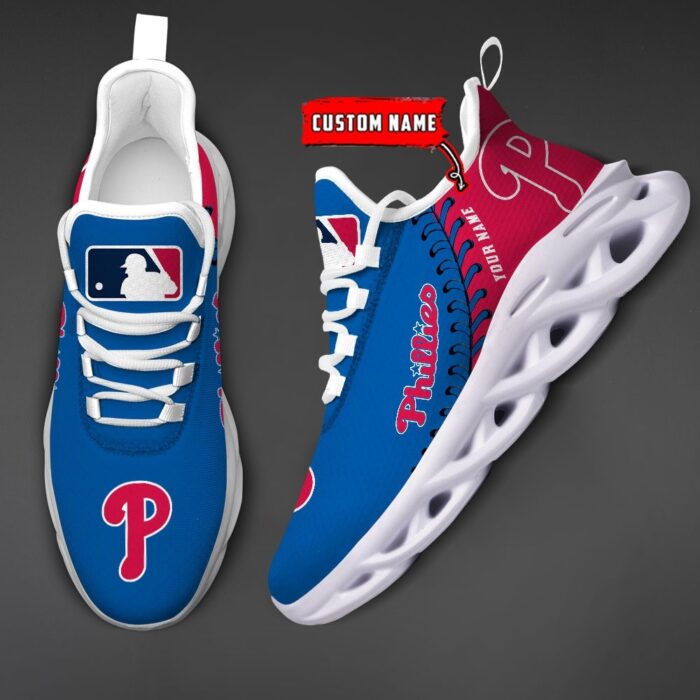 USA MLB Philadelphia Phillies Max Soul Sneaker Custom Name 87K2023