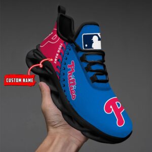 USA MLB Philadelphia Phillies Max Soul Sneaker Custom Name 87K2023