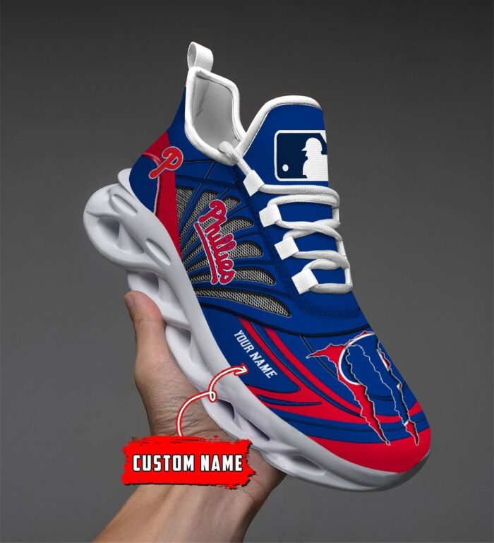 USA MLB Philadelphia Phillies Max Soul Sneaker Custom Name 88K2023