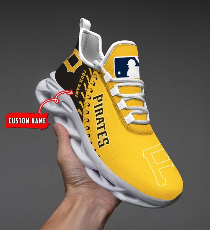 USA MLB Pittsburgh Pirates Max Soul Sneaker Custom Name 87K2023