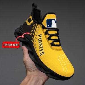 USA MLB Pittsburgh Pirates Max Soul Sneaker Custom Name 87K2023