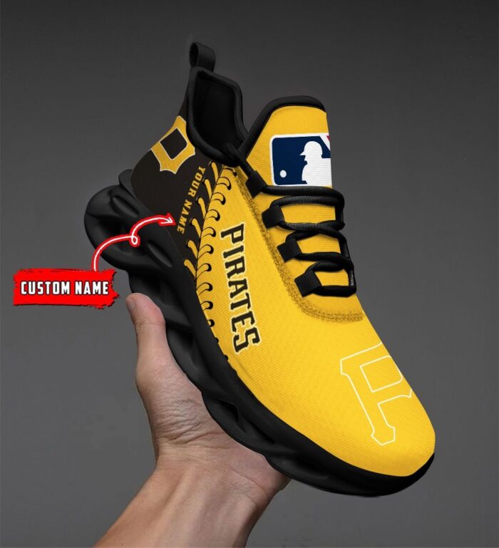 USA MLB Pittsburgh Pirates Max Soul Sneaker Custom Name 87K2023