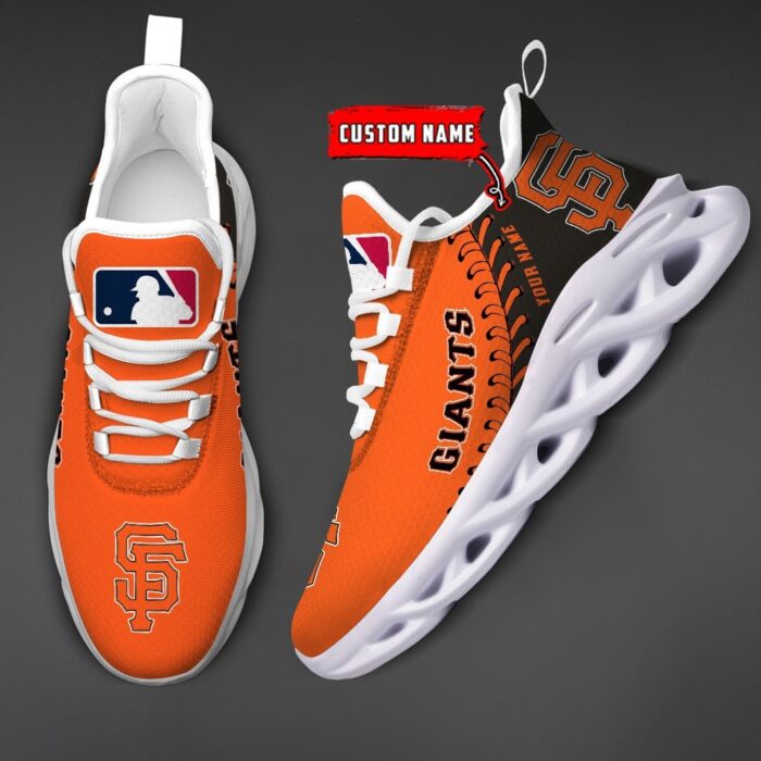 USA MLB San Francisco Giants Max Soul Sneaker Custom Name 87K2023